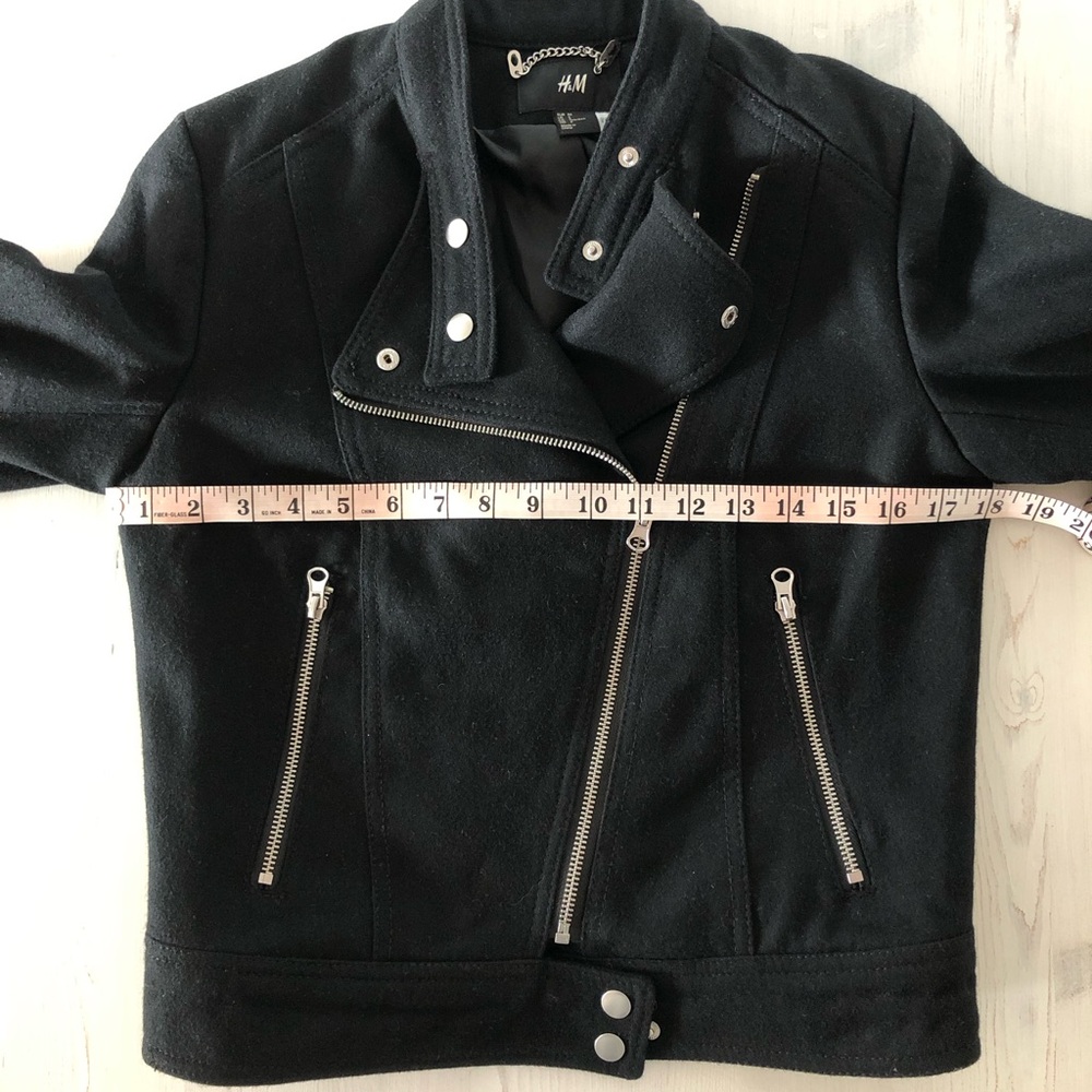 H&M Wool Biker Jacket - Picture 5 of 8